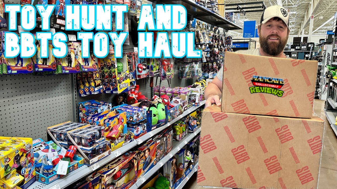 Walmart TOY HUNT and BIG BBTS TOY HAUL