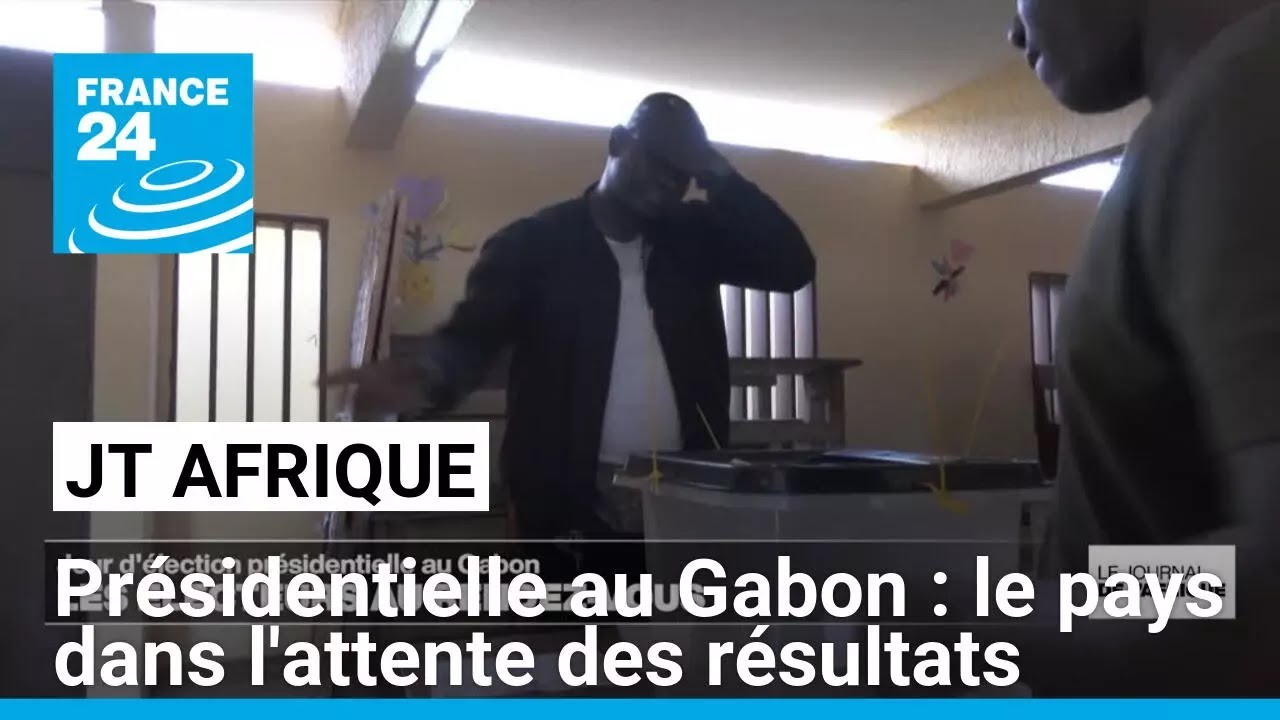 Présidentielle au Gabon : le pays dans l'attente des résultats • FRANCE 24