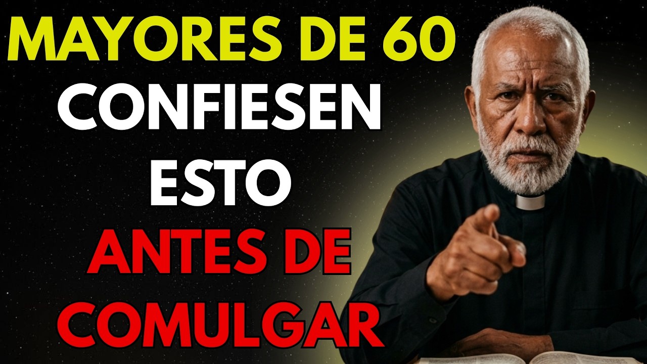 Si tienes más de 60 años, estos pecados te IMPIDEN comulgar y NADIE te lo ha dicho