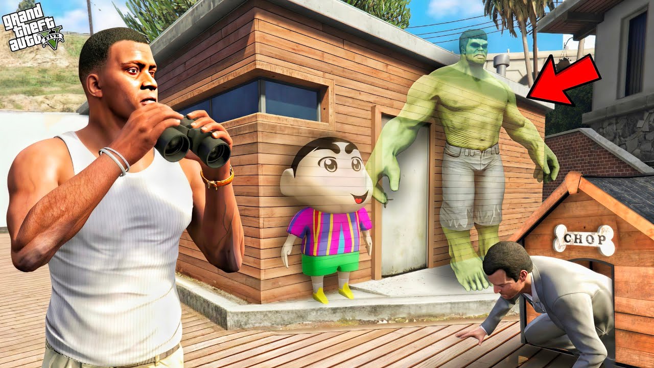 Franklin Playing Hide And Seek Challenge With Avengers || Gta 5 