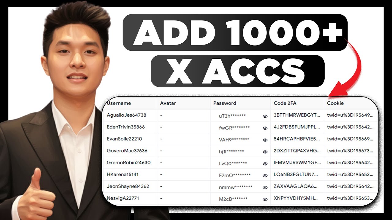 How to Add Multiple X (Twitter) Accounts to MKT X Tool | Ultimate Guide 2025