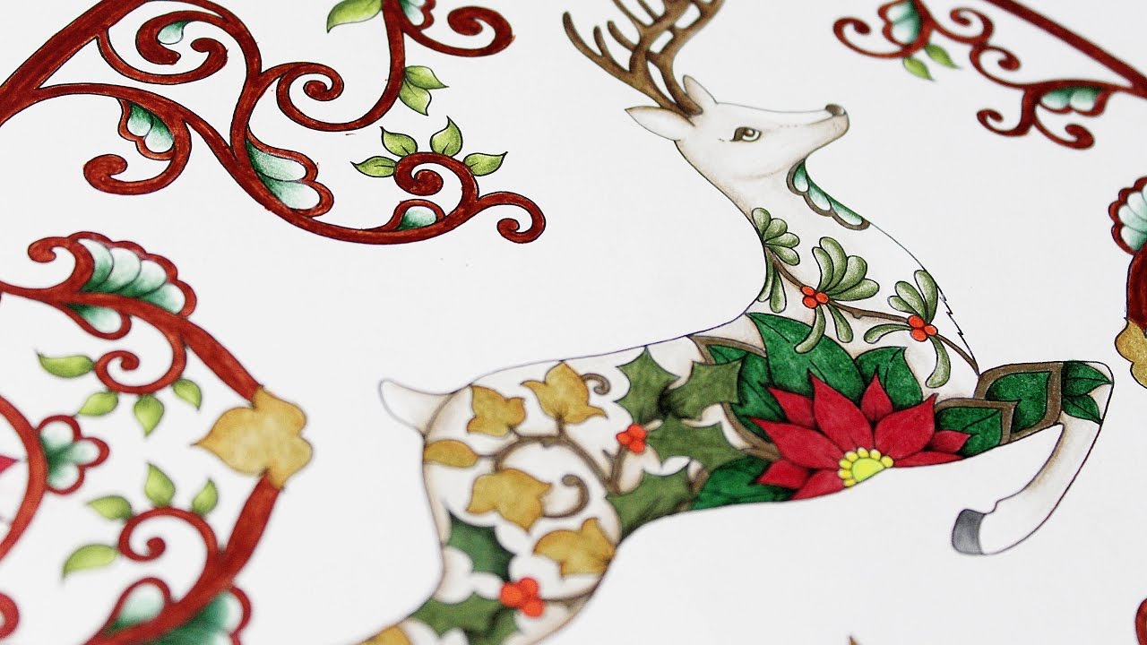 Deer | Johanna's Christmas | Speed Color