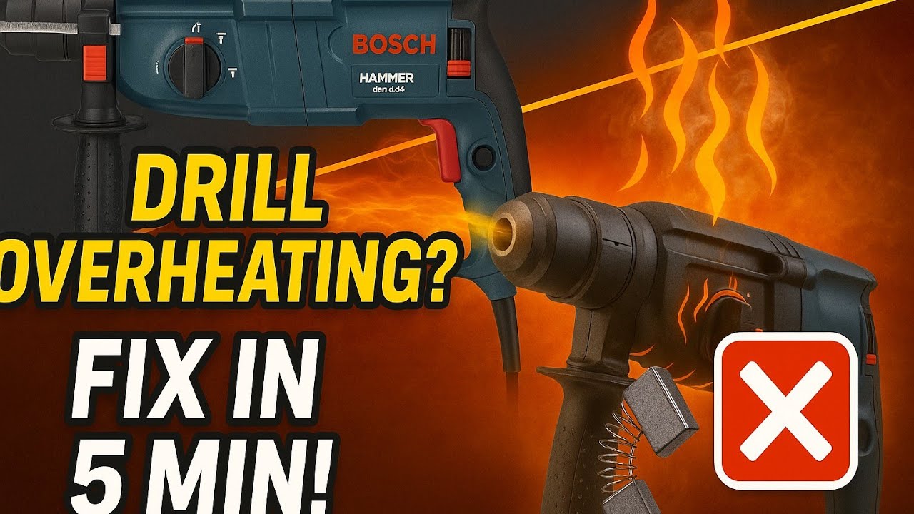 Stop Your Drill From Overheating - DIY Repair Guide
