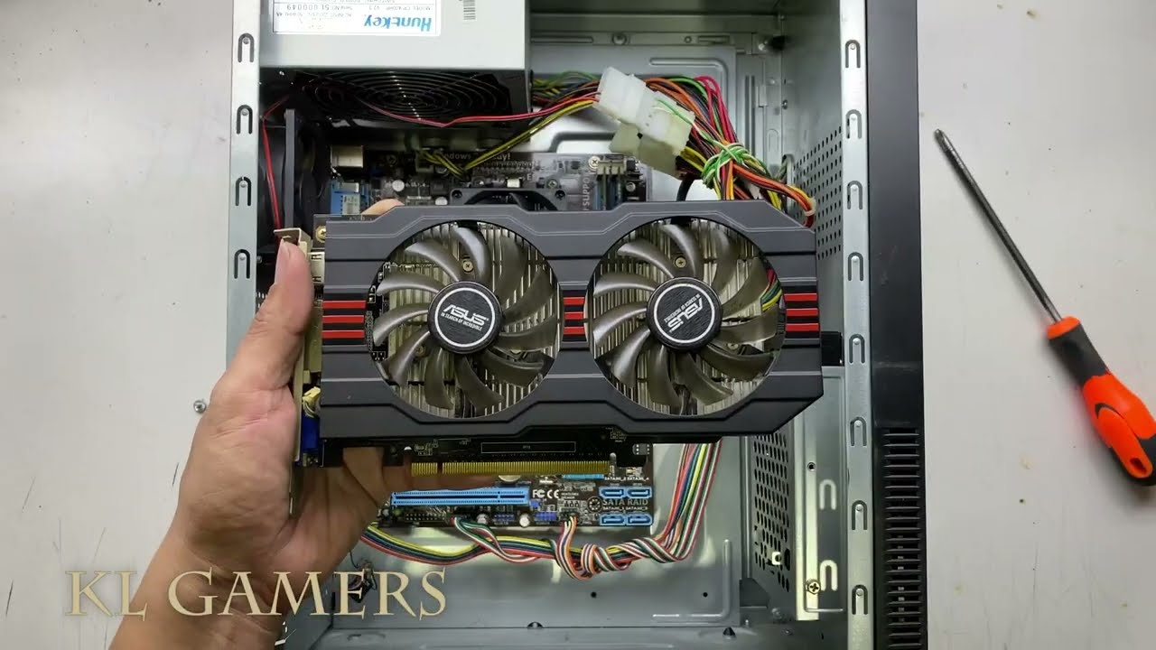 AMD FX 6300 ASUS M5A78L-M LX V2 GTX750 Restore Cyber Cafe Gaming PC Disassemble Clean Dust