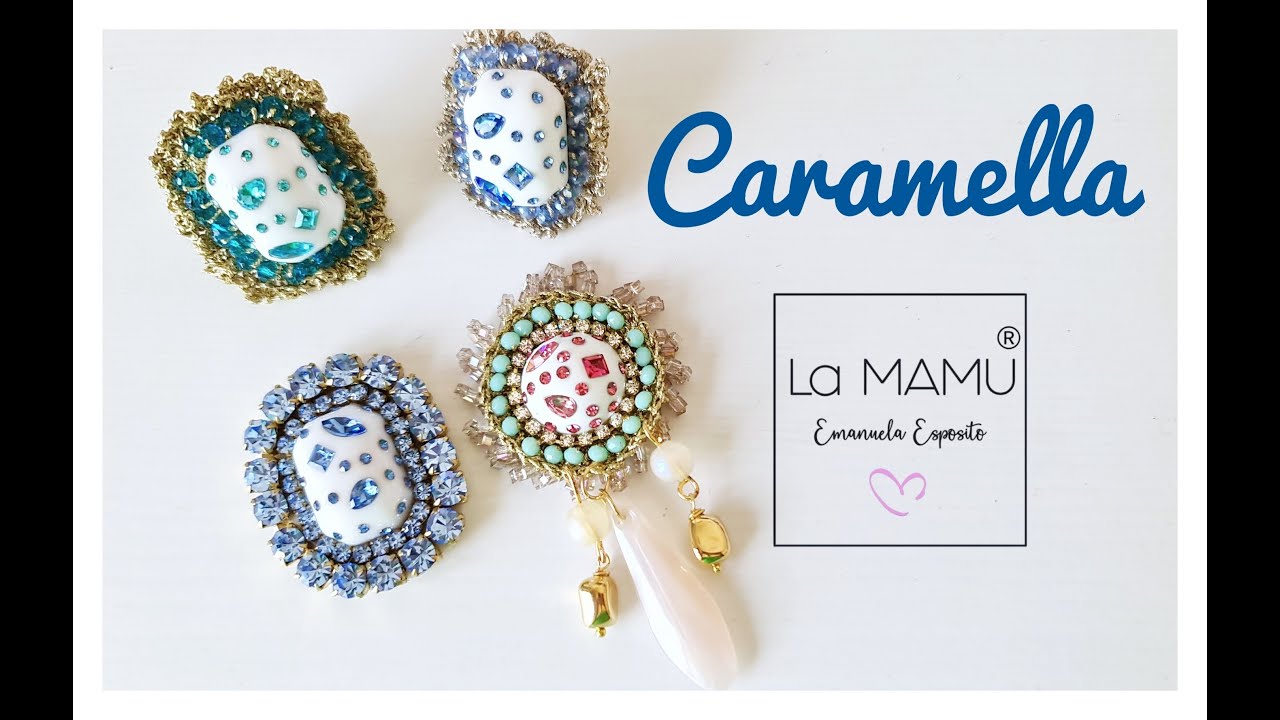 CARAMELLE anelli e moduli realizzati ad uncinetto