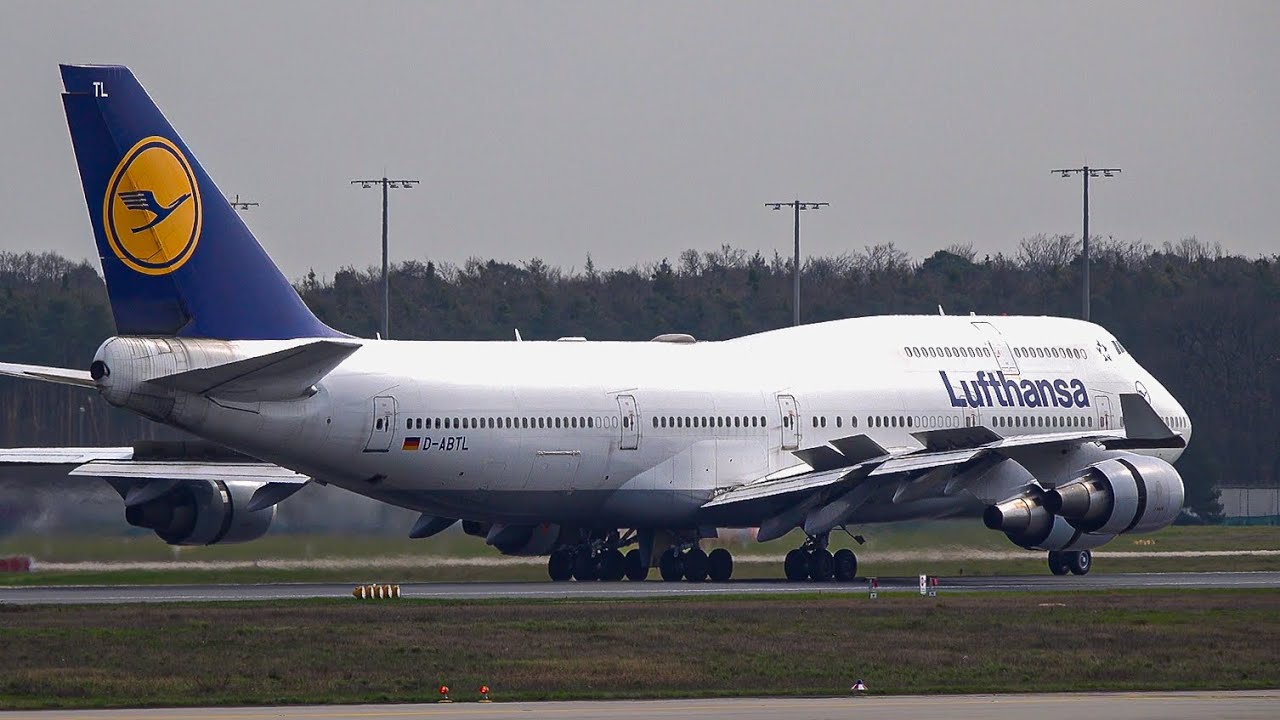 REJECTED TAKEOFF Lufthansa Boeing 747-400 | Frankfurt Main Airport | Runway 18 FRA/EDDF
