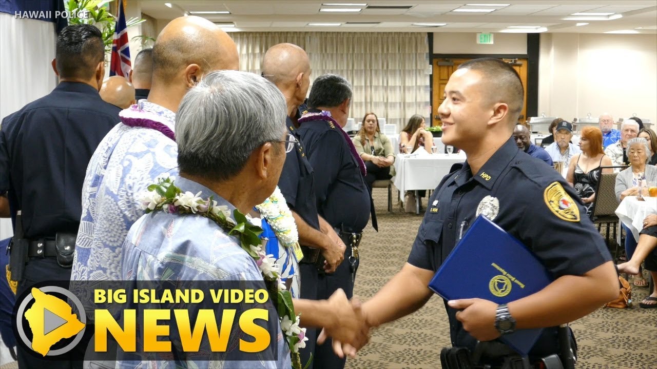 Hawaii Island Police Recruits Graduate (Aug. 1, 2019)