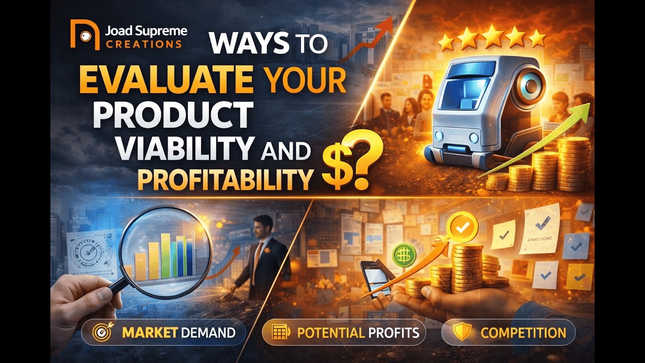 09. What to sell - Ways to evaluate your product viability and profitability