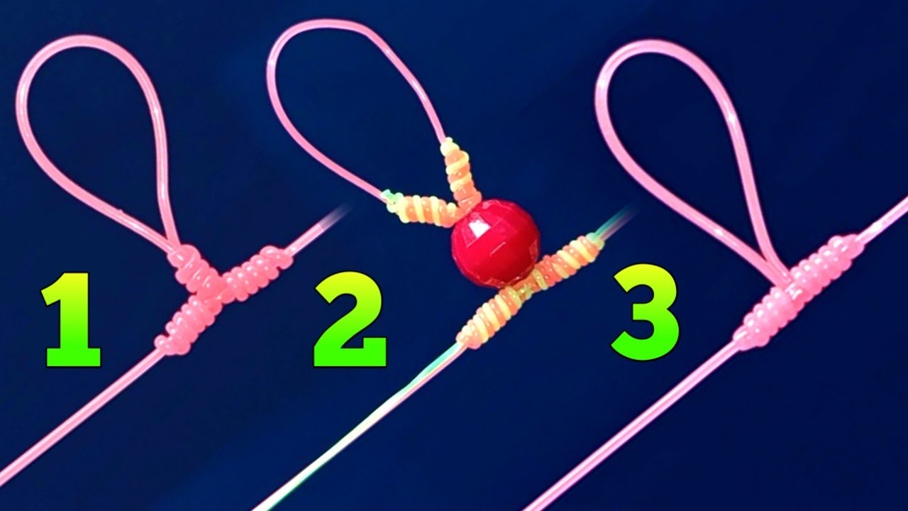 Update T knot - Super easy way to tie T knot fishing - Fishing knots