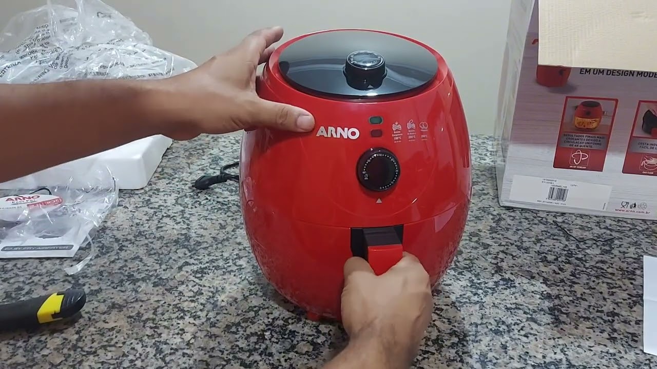 Airfryer ARNO 127 V . Fritadeira elétrica Easy Fry #cozinha #unboxingvideo #eletrodomesticos