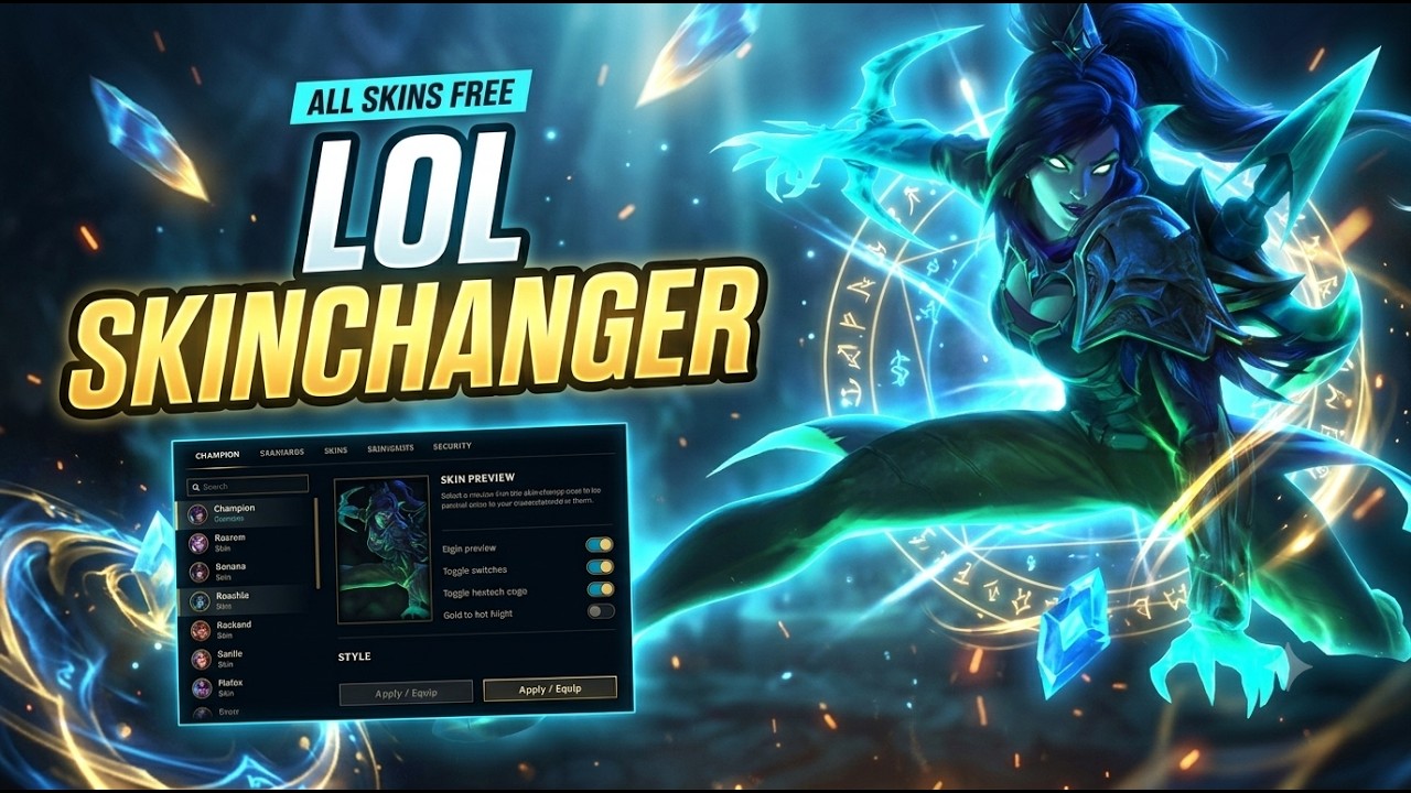 [NEW 2026] League Of Legends Skin Changer - Free Skins LoL | Mod Skin LoL - 2026