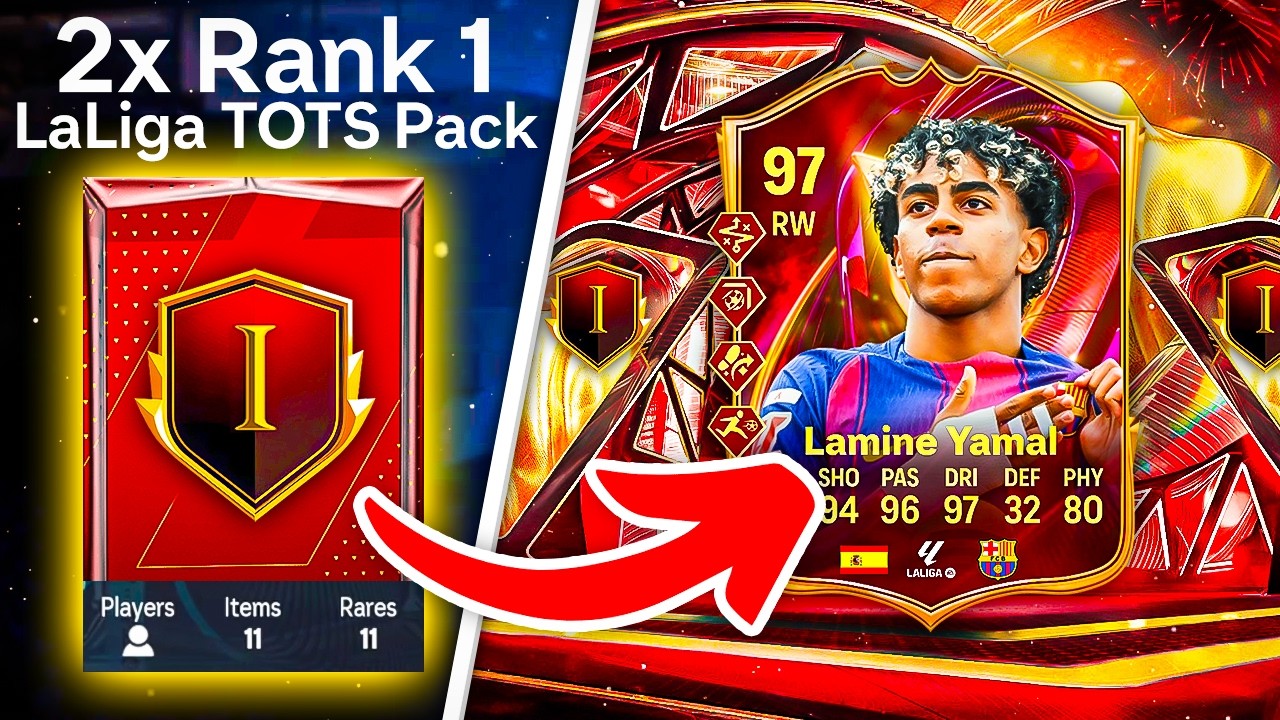 МОИ ДВА НАГРАДЫ ЗА ПЕРВОЕ МЕСТО В ЛАЛИГЕ TOTS CHAMPS! 🔥 FC 26 Ultimate Team