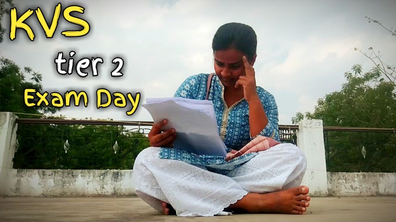 KVS Tier 2 Exam Day 📢 कैसा गया मेरा Exam ❓#kvsexamday2026 #harfanmaulajagriti #studyvlog #routine