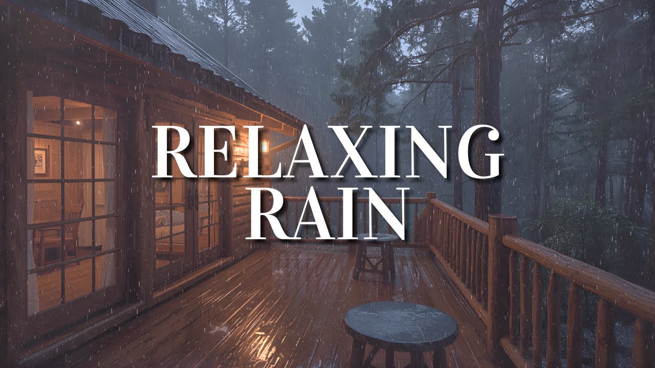 This Rain on the Porch Will Make You Sleepy in Minutes – Deep Sleep Rain Sounds