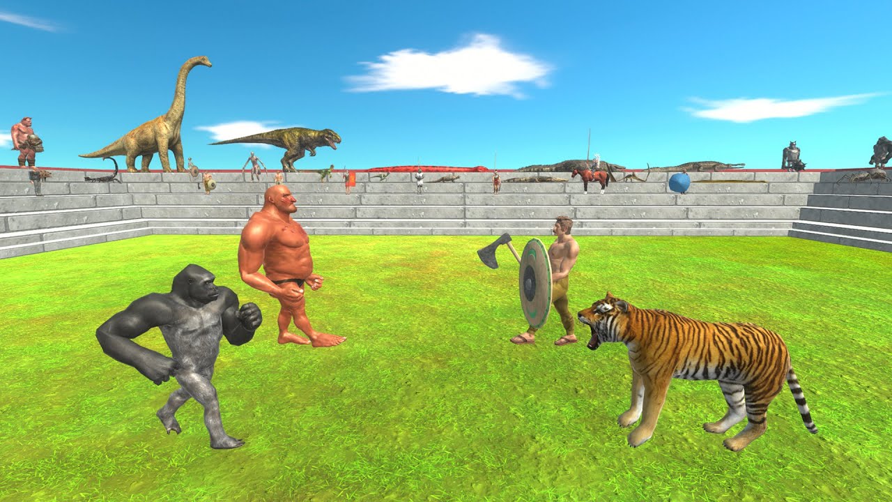 2 vs 2 Tournament - Animal Revolt Battle Simulator