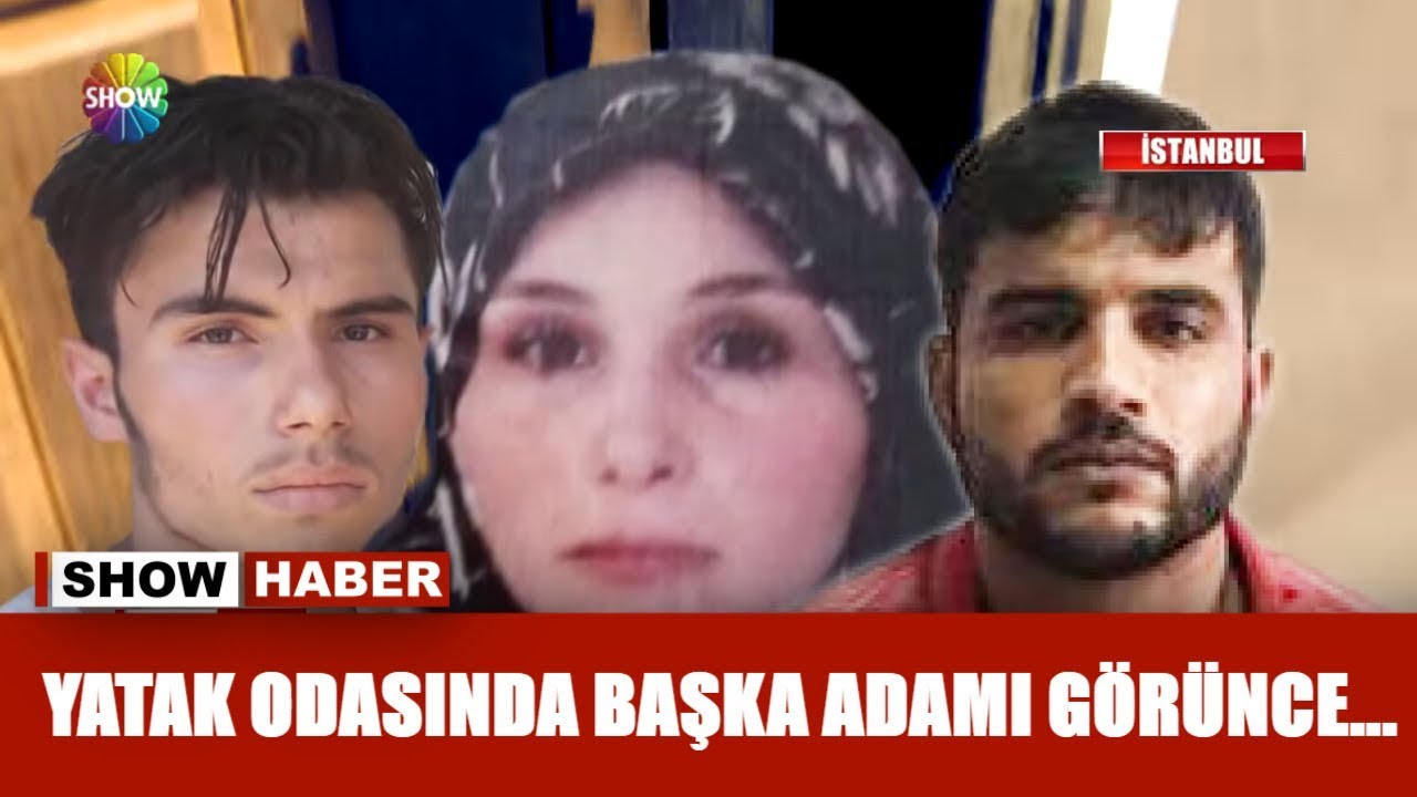 Yatak odasında başka bir adamı g&ouml;r&uuml;nce...