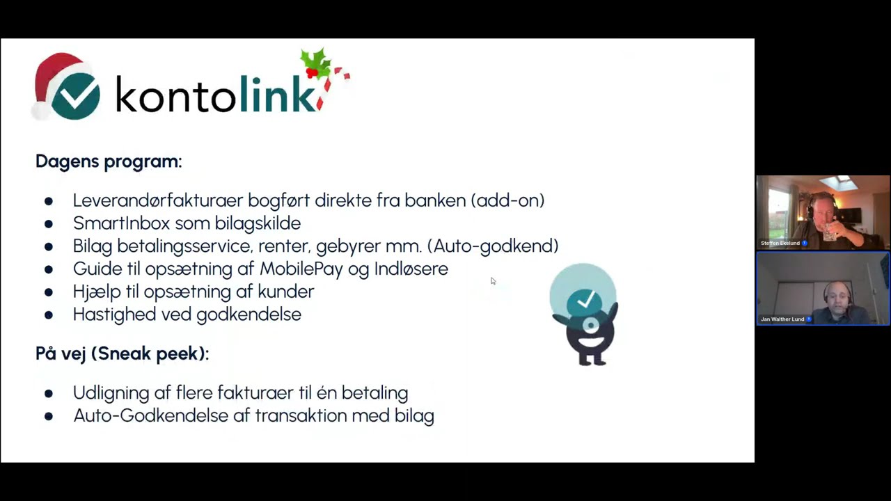 Kontolink Webinar: Funktioner i kontolink der sparer dig tid og klik