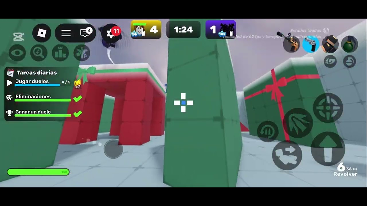 Jugando en cuenta nueva de solo nivel 15 contra uno de nivel 105