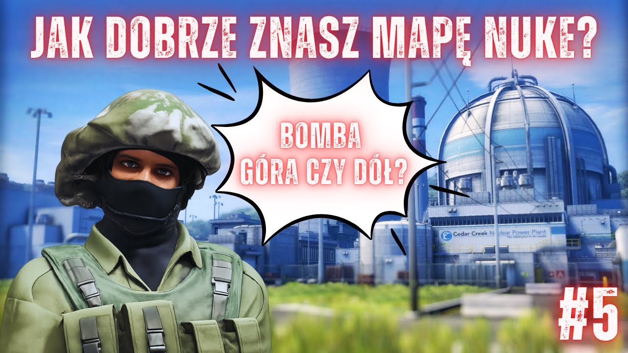 Jak dobrze znamy mapę NUKE? | CS2 Funny Moments #5