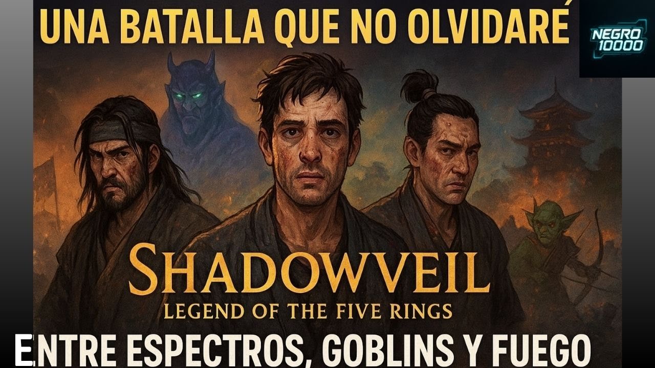 Shadowveil -Legend of the Five Rings- | El juego me humilló, pero aprendí (un poco) ⚔️ | [2026[]