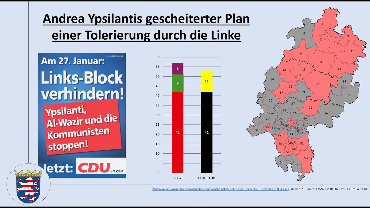 Hessen 2008: Als Andrea Ypsilanti scheiterte, mithilfe der Linken Ministerpräsidentin zu werden