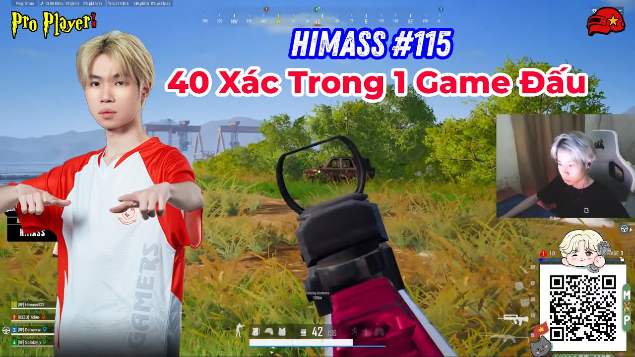 PUBG PC I AL_Himass #115 I Team Himass Làm 40 Xác 1 Game