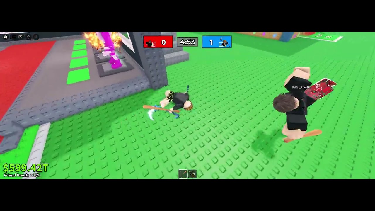 pvping a hacker