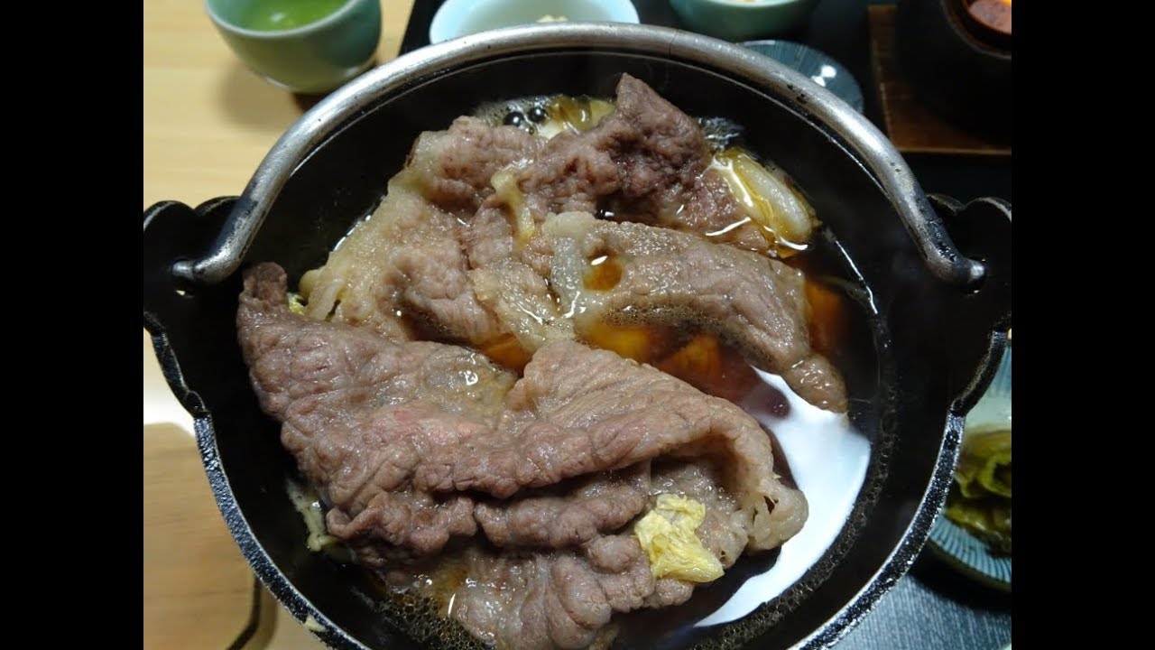 米沢牛すき焼を食べる～山形県の旅～