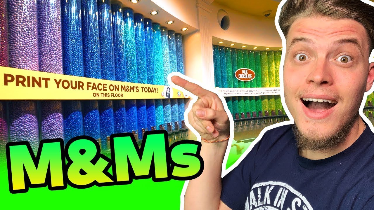 Takto vyzerá NAJVÄČŠÍ M&M  obchod NA SVETE!