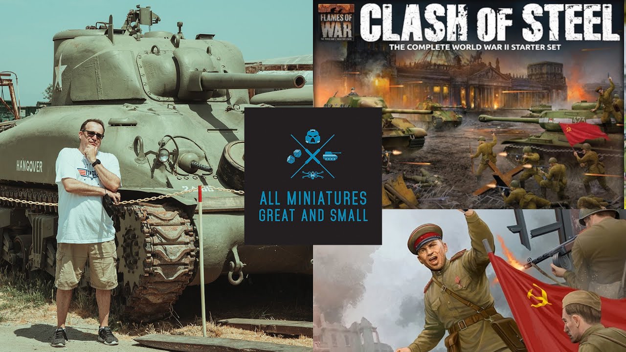 Flames of War - Clash of Steel Starter Unbox and First Look!