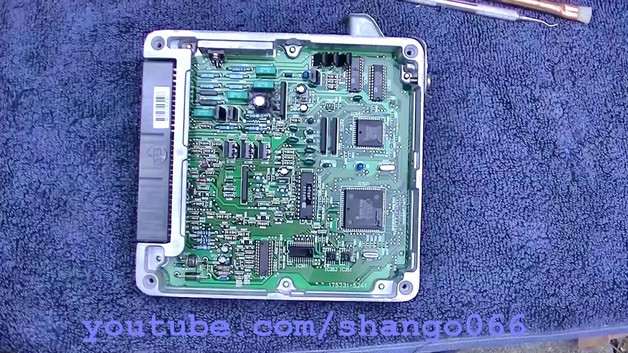 1994 Toyota Camry ECU Repair High Idle Attempt