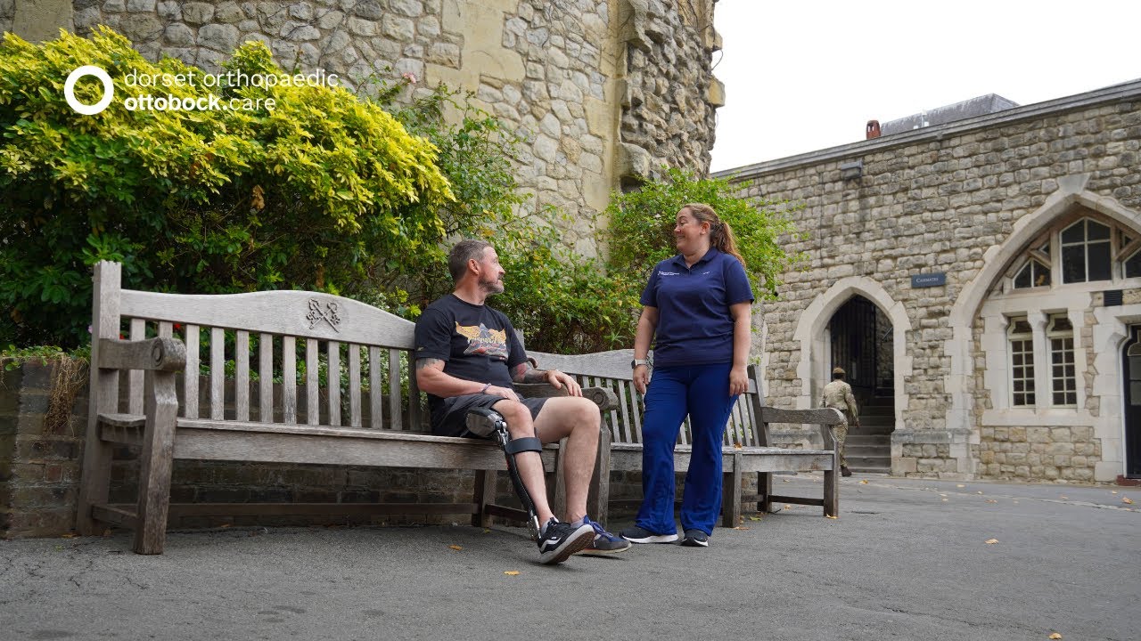 Yeoman Warder Andy Merry: Battling MS and Learning to Walk Again with a C-Brace