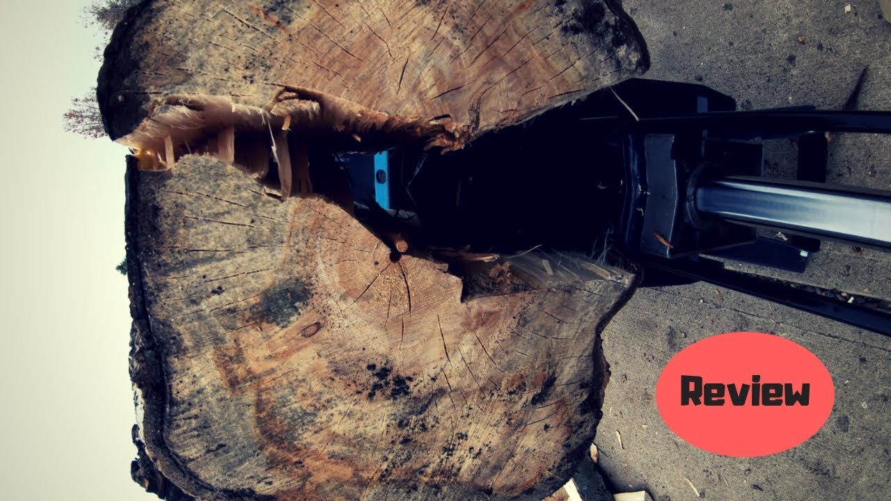 YARD WORKS 9 TON LOG SPLITTER REVIEW!!!