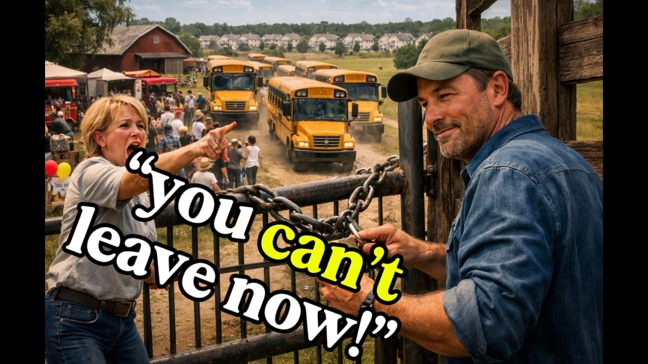 Член ТСЖ Карен попыталась устроить вечеринку на моей территории — поэтому я впустил все 10 автобу...