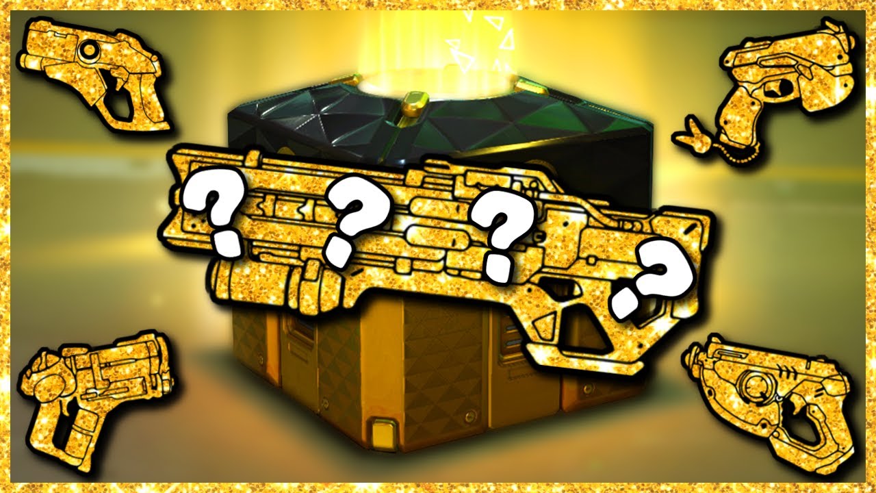 Overwatch - GOLD GUN FROM A LOOT BOX