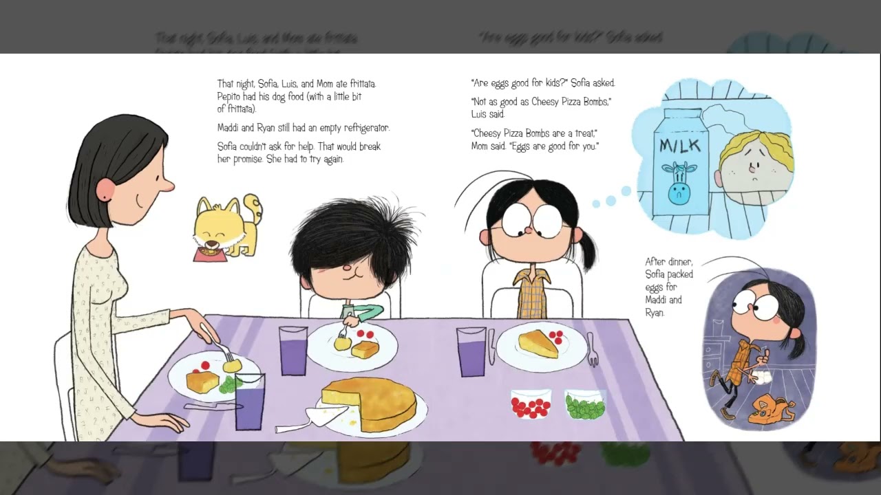 Maddi's Fridge by Lois Brandt and Vin Vogel, a Read Aloud about Giving and Hunger