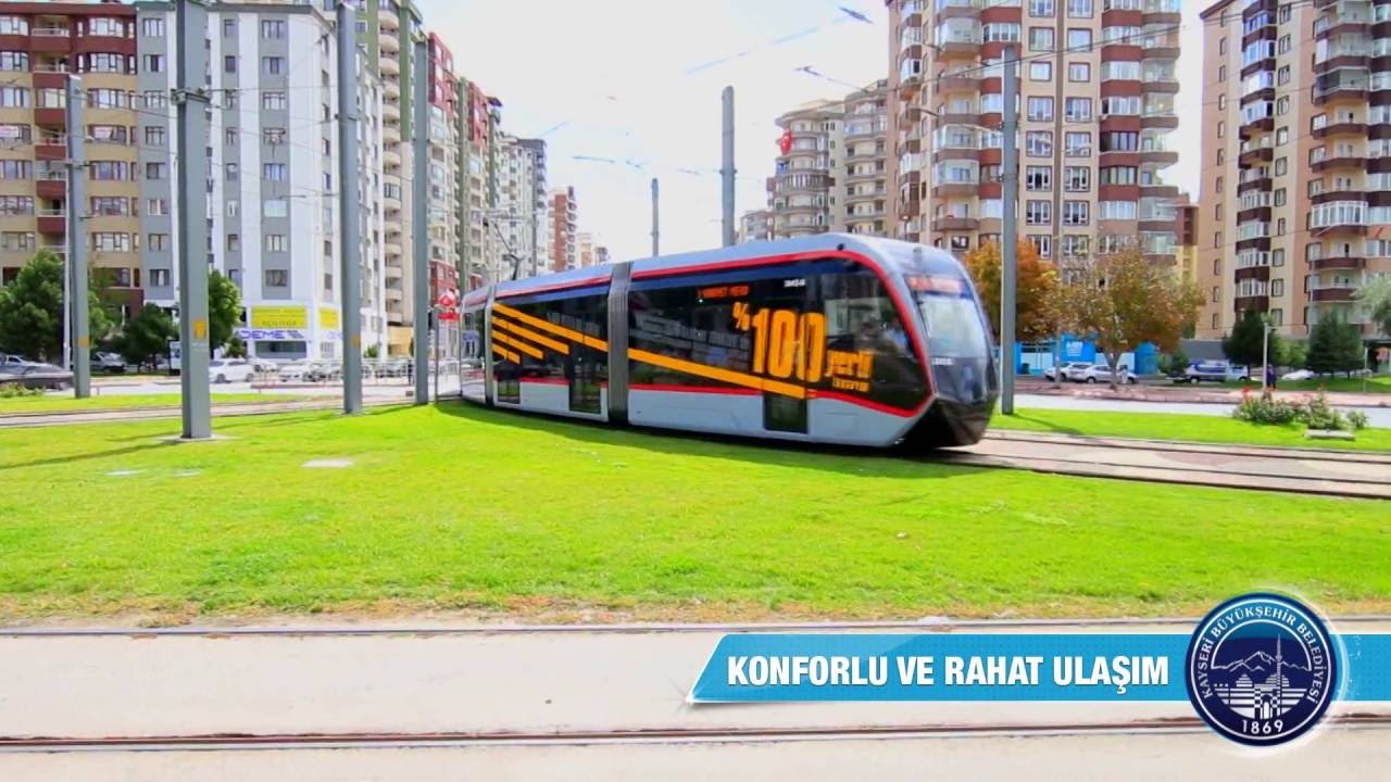 %100 Yerli Tramvaylarımız Kayserimize Hayırlı Olsun.