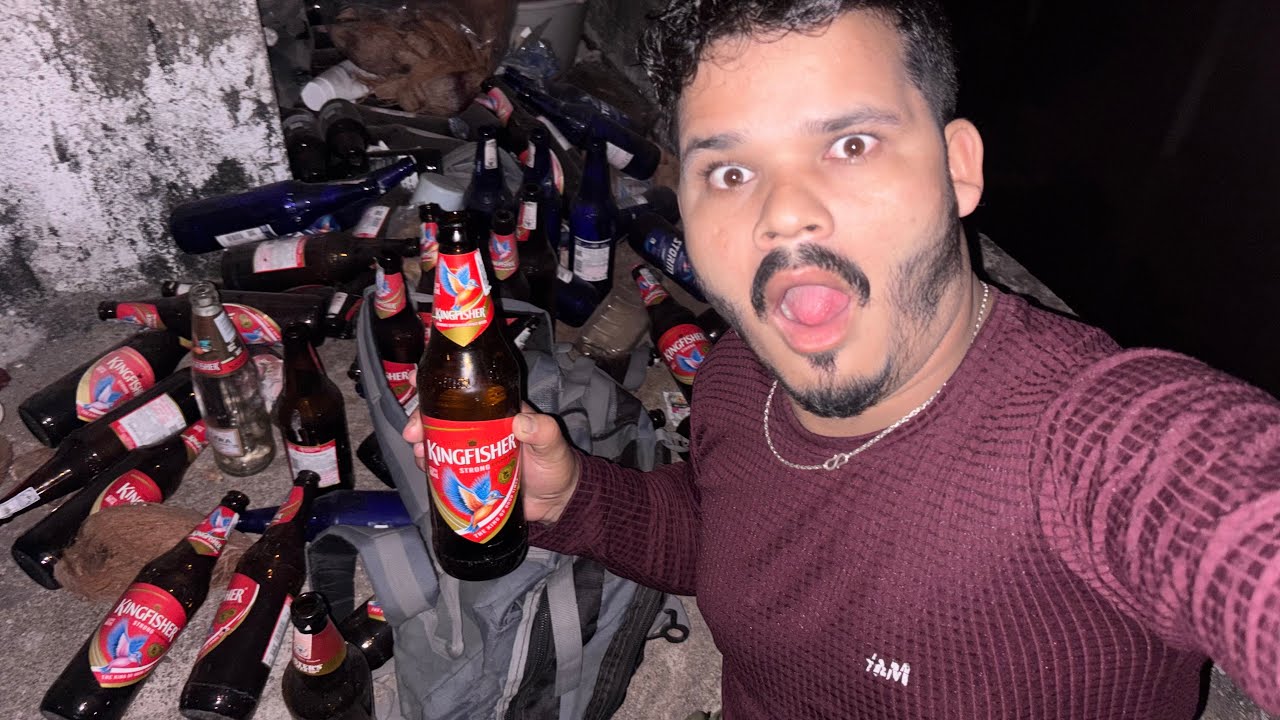 Omg बियर 🍺❌ छत के ऊपर A Kya Hai 