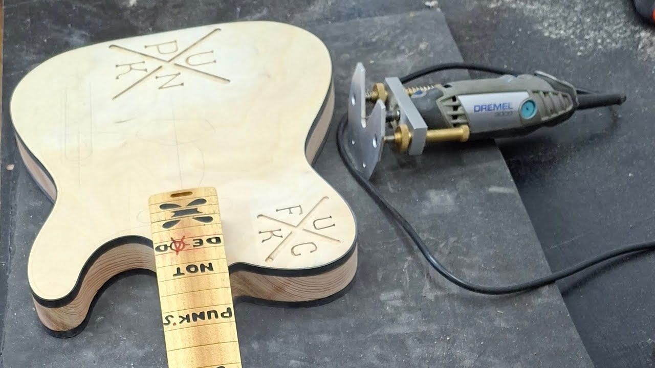 Пролетарский телекастер из сосны своими руками. 5 серия.