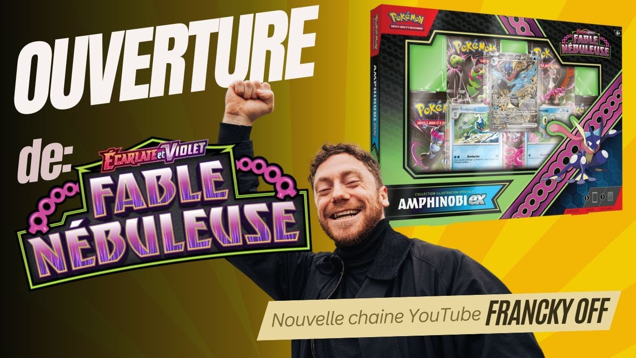 On ouvre du Pokemon Fable Nébuleuse ! Coffret Amphinobo EX !