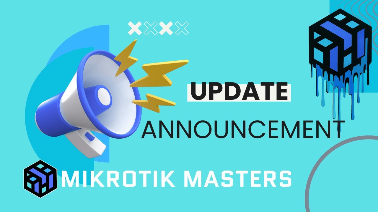 Channel Update 🎉 New MikroTik Course + Merch Store!