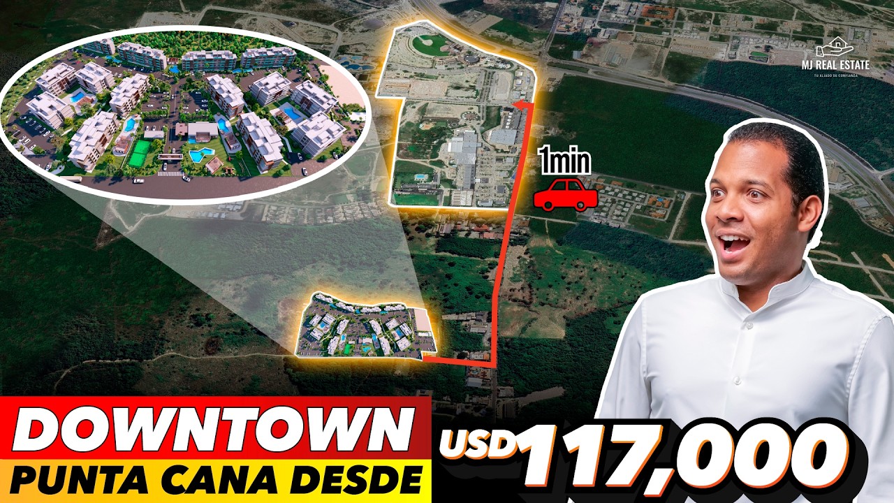 APARTAMENTOS PARA INVERSIÓN CERCA DEL DOWNTOWN PUNTA CANA