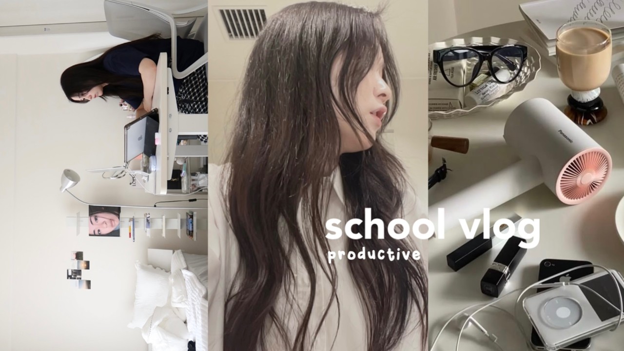 Uni vlog🎧: 1限から行く大学生のunilife | まつパ、本屋📖に行く日 | study with me | grwm | メイク💄ootd | 就活、課題、バイトの両立