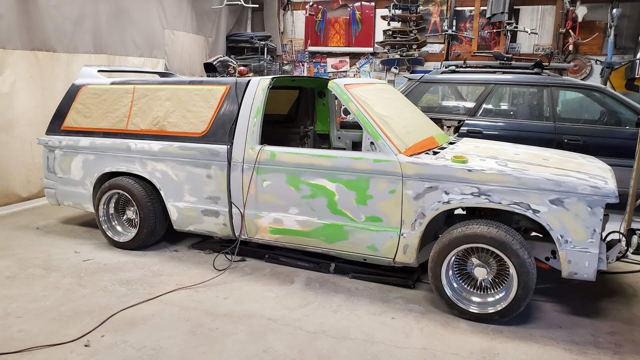Cutting a Targa Top in a 1989 chevy s10 mini truck again. How to: pimp your ride. OG style