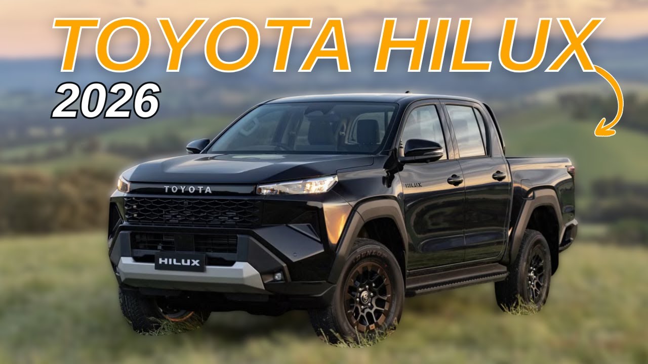 Новая Toyota HiLux 2026 года: мягкий гибрид с дизельным двигателем сегодня, электромобиль завтра.