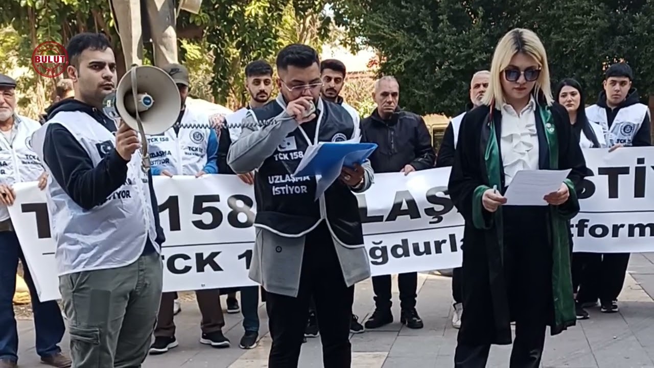 TCK 158 Mağdurları Platformu iban mağdurları adına açıklama yaptı 