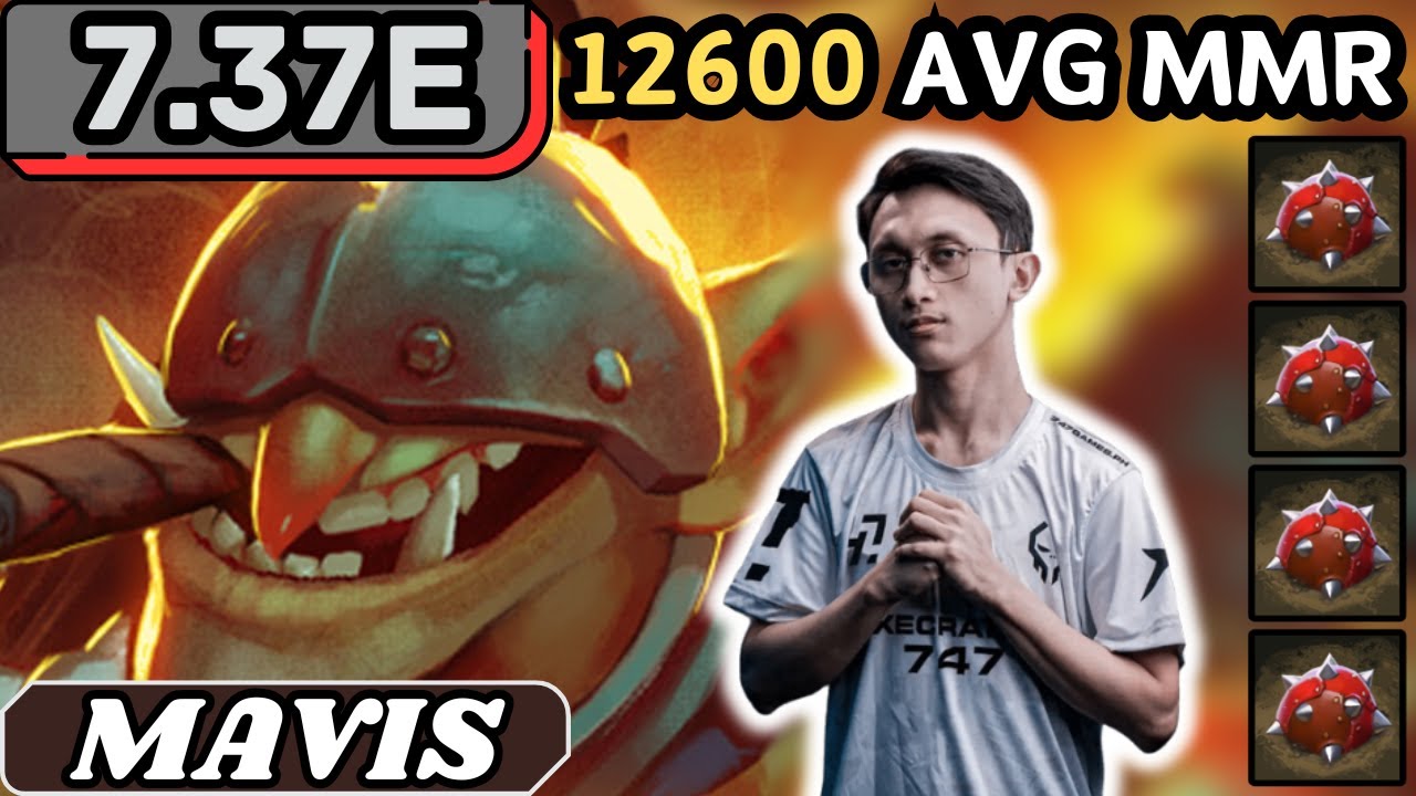7.37e - Mavis TECHIES Hard Support Gameplay 21 ASSISTS - Dota 2 Full Match Gameplay
