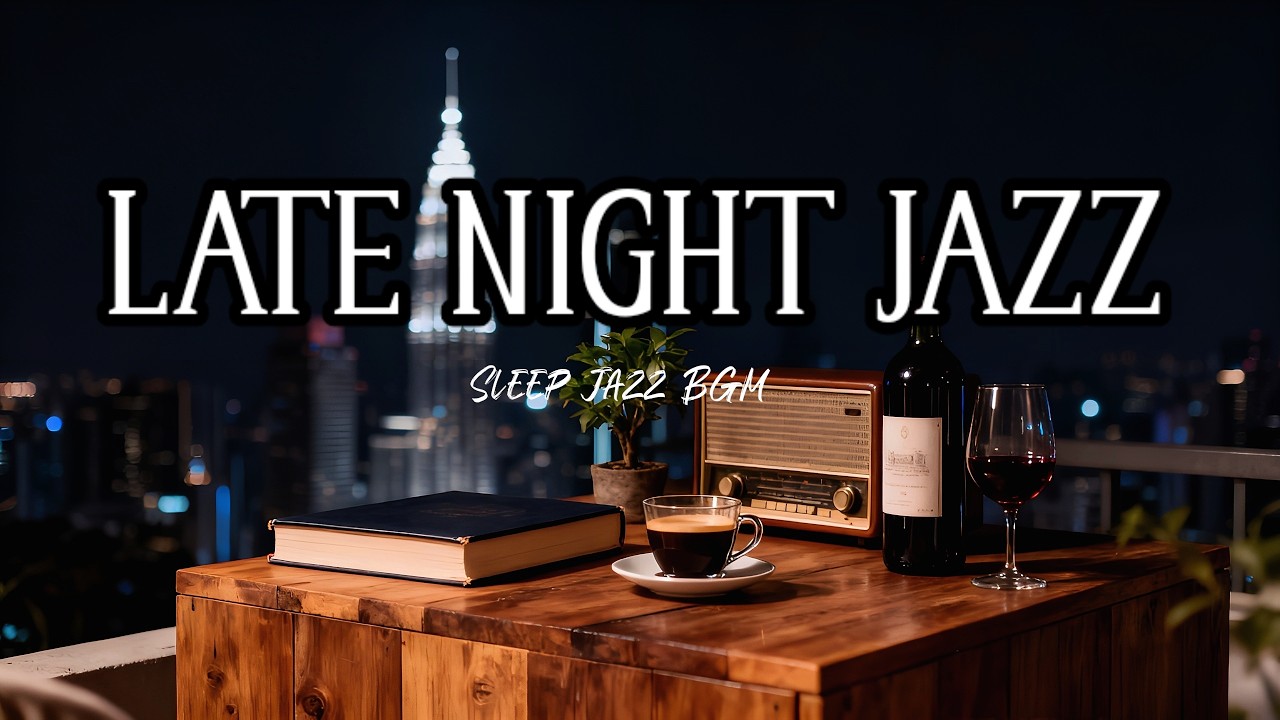 Sleep Jazz BGM | Late Night Jazz for Deep Sleep, Night Jazz, Sleep Jazz, Cafe Music, Jazz Music