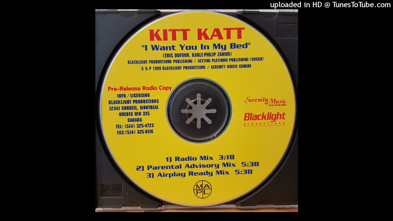 Kitt Katt - I Want You In My Bed (bubblegum dance)