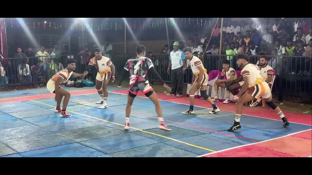 M P PANTHERS vs NAGARAJU WARRIOR PRO kabaddi match 